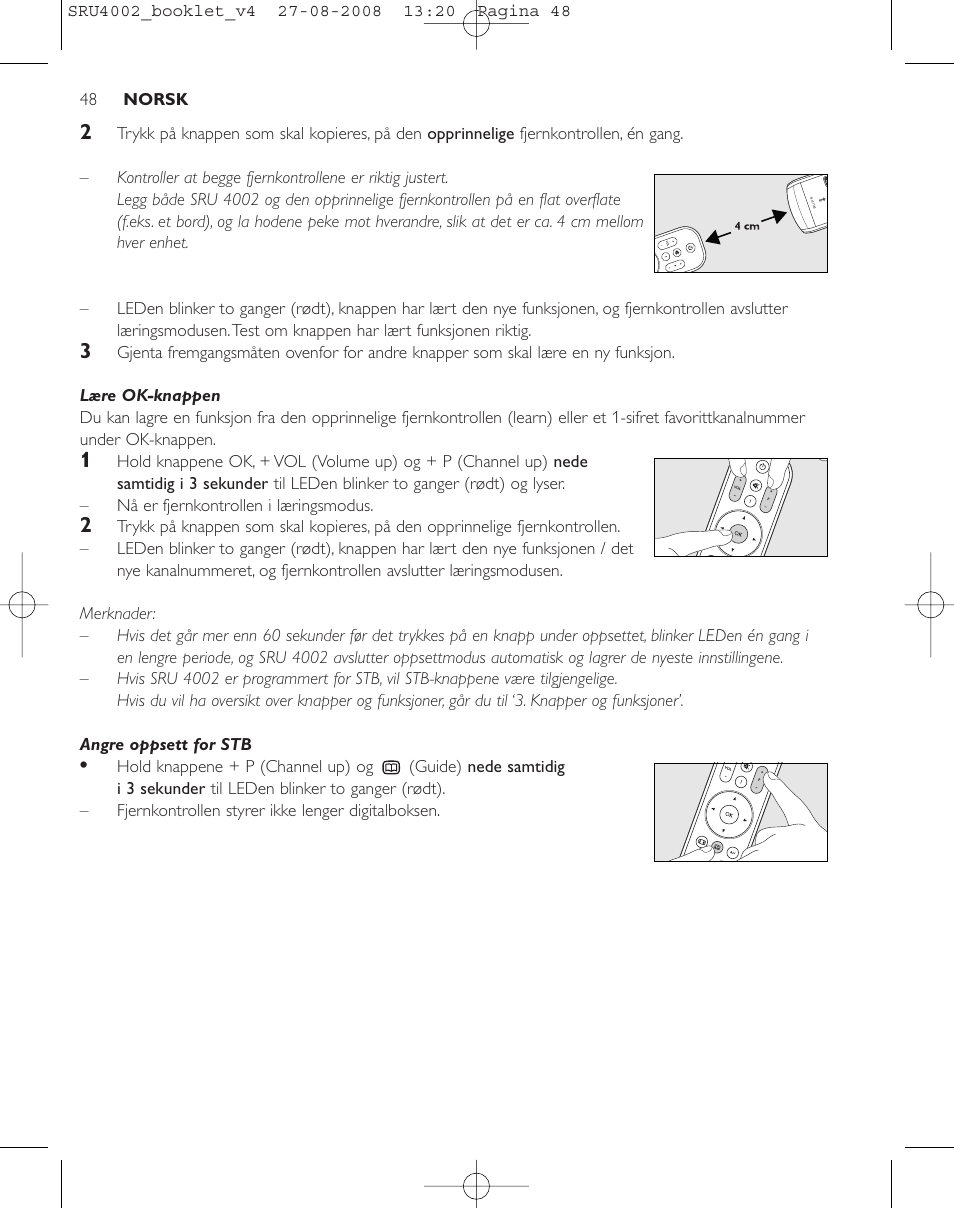 Philips Mando a distancia universal User Manual | Page 47 / 115