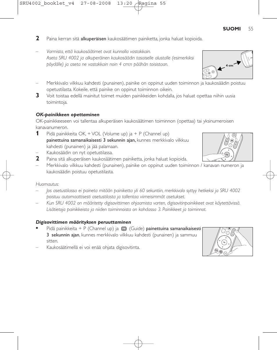 Philips Mando a distancia universal User Manual | Page 54 / 115