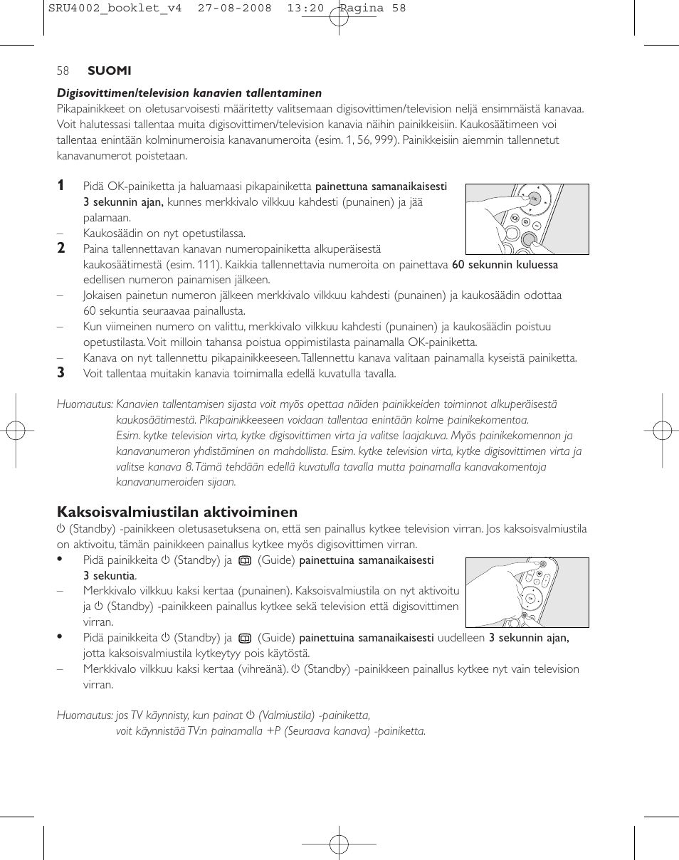 Philips Mando a distancia universal User Manual | Page 57 / 115