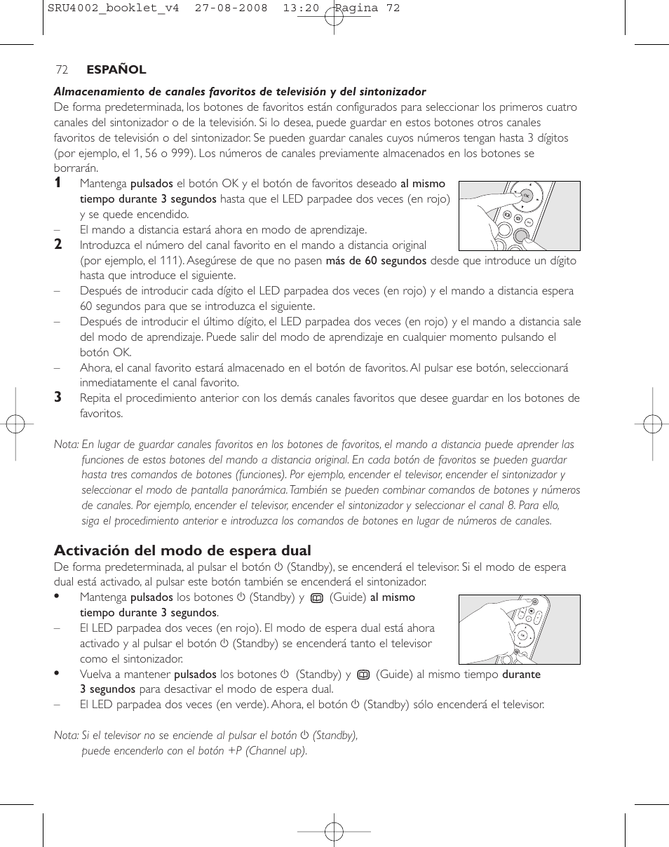 Philips Mando a distancia universal User Manual | Page 71 / 115