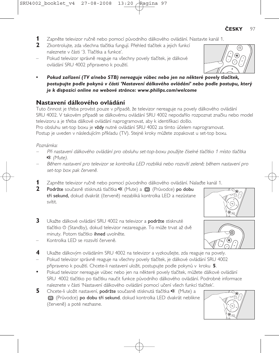 Philips Mando a distancia universal User Manual | Page 96 / 115