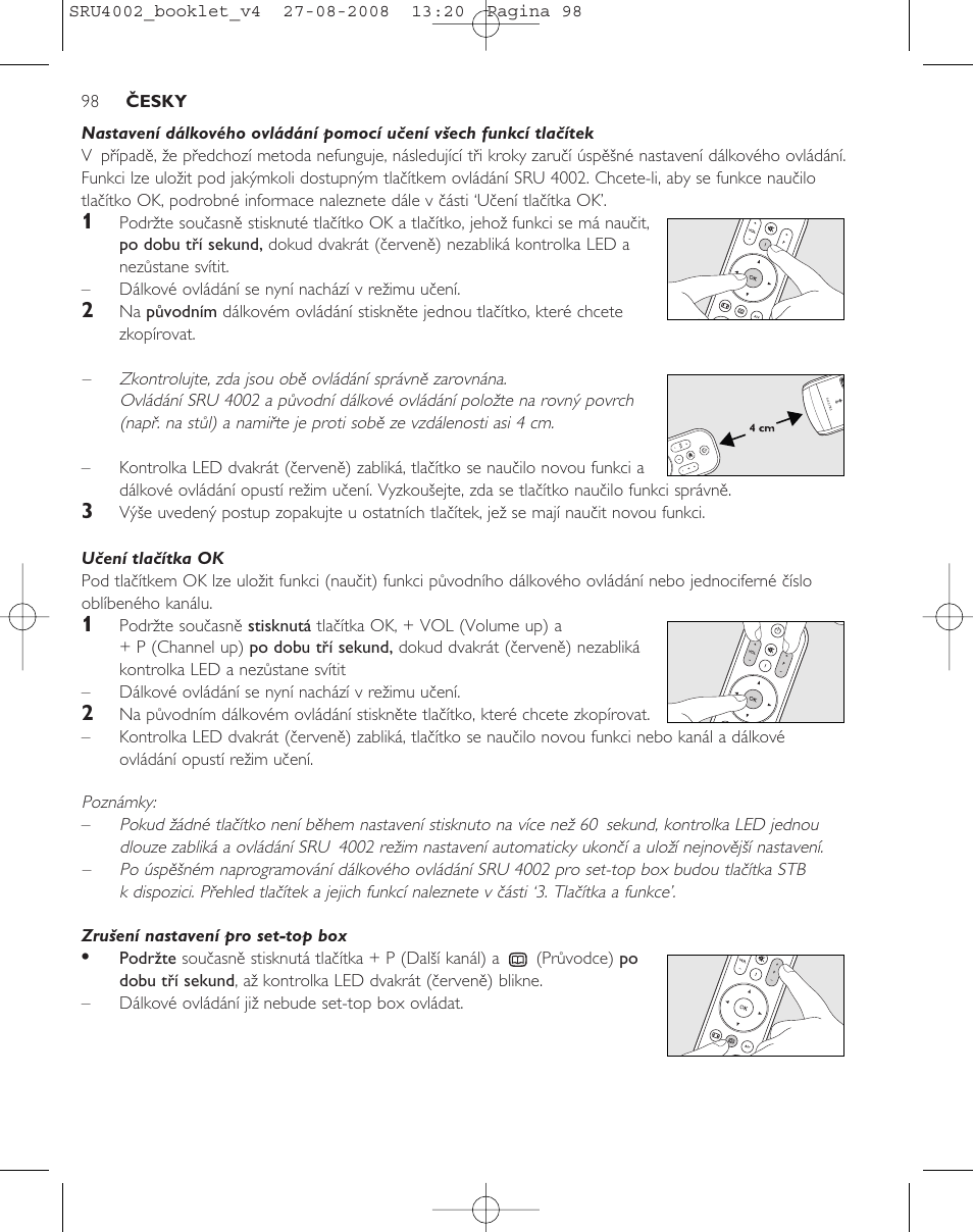 Philips Mando a distancia universal User Manual | Page 97 / 115