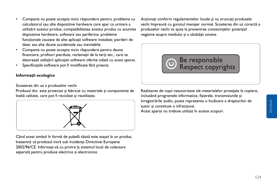 Philips FMxxFD25B/00 User Manual | Page 124 / 130