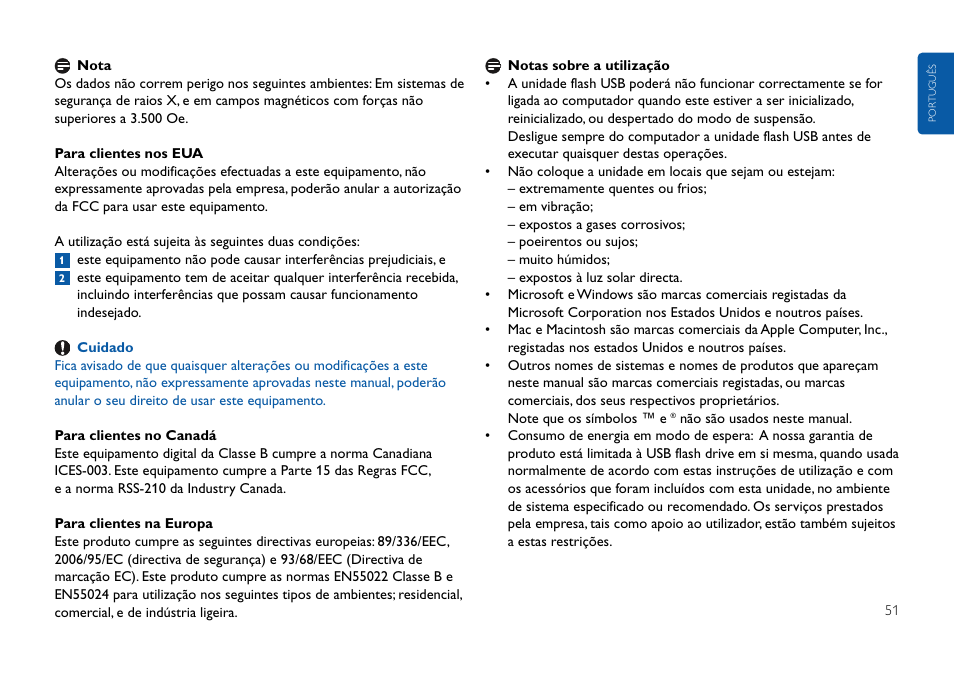 Philips FMxxFD25B/00 User Manual | Page 51 / 130