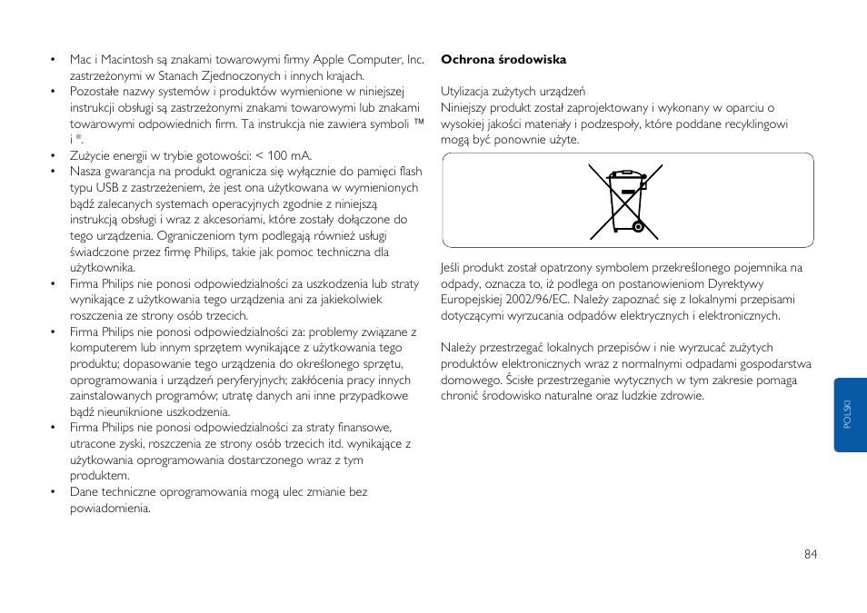 Philips FMxxFD25B/00 User Manual | Page 84 / 130