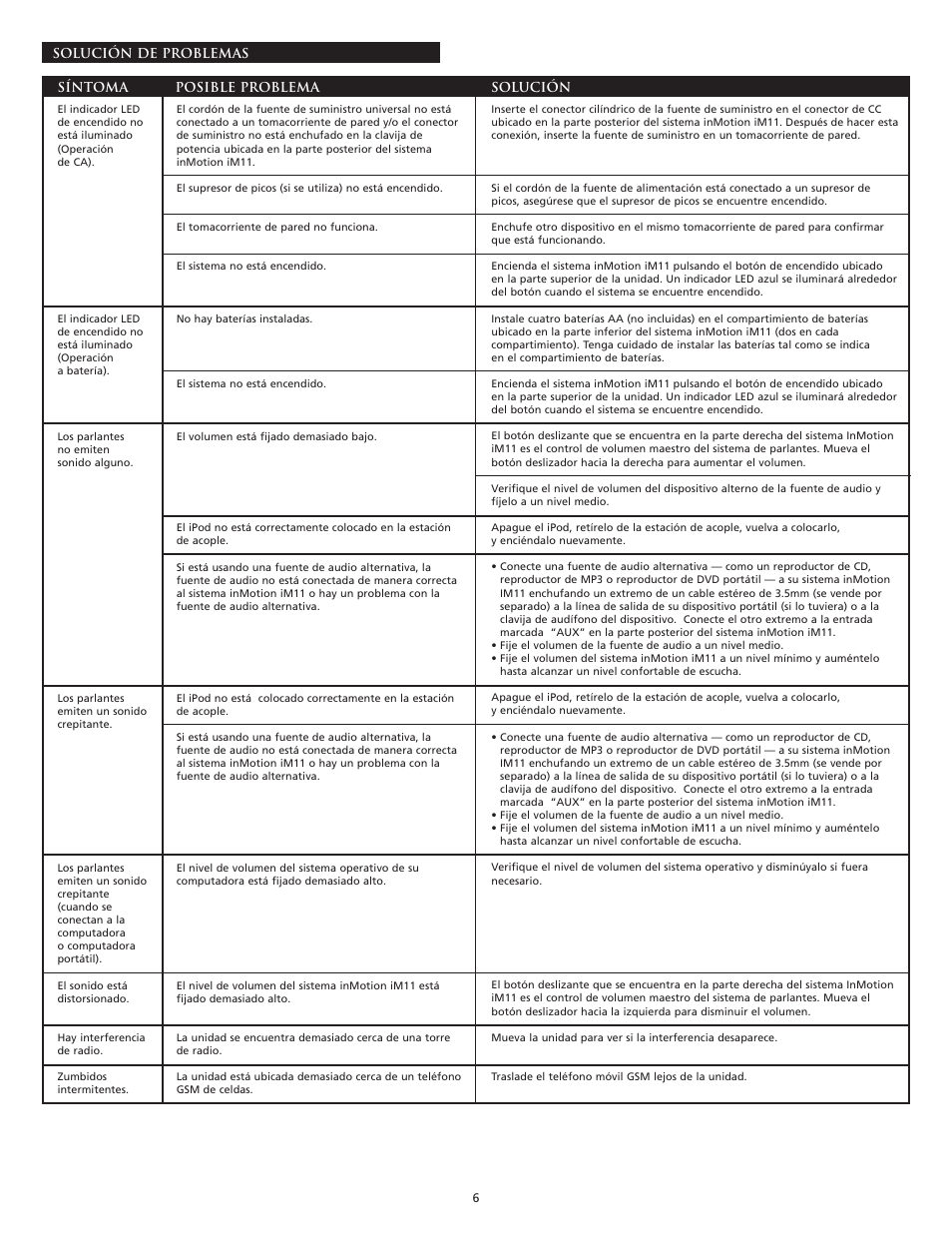 Altec Lansing IM11 User Manual | Page 7 / 9