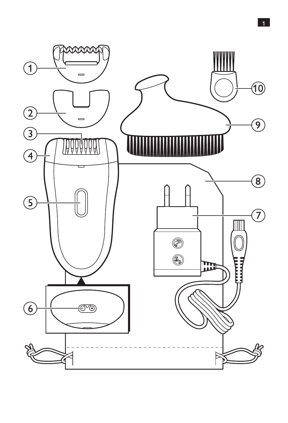 Philips SatinSoft Depiladora User Manual | Page 3 / 30