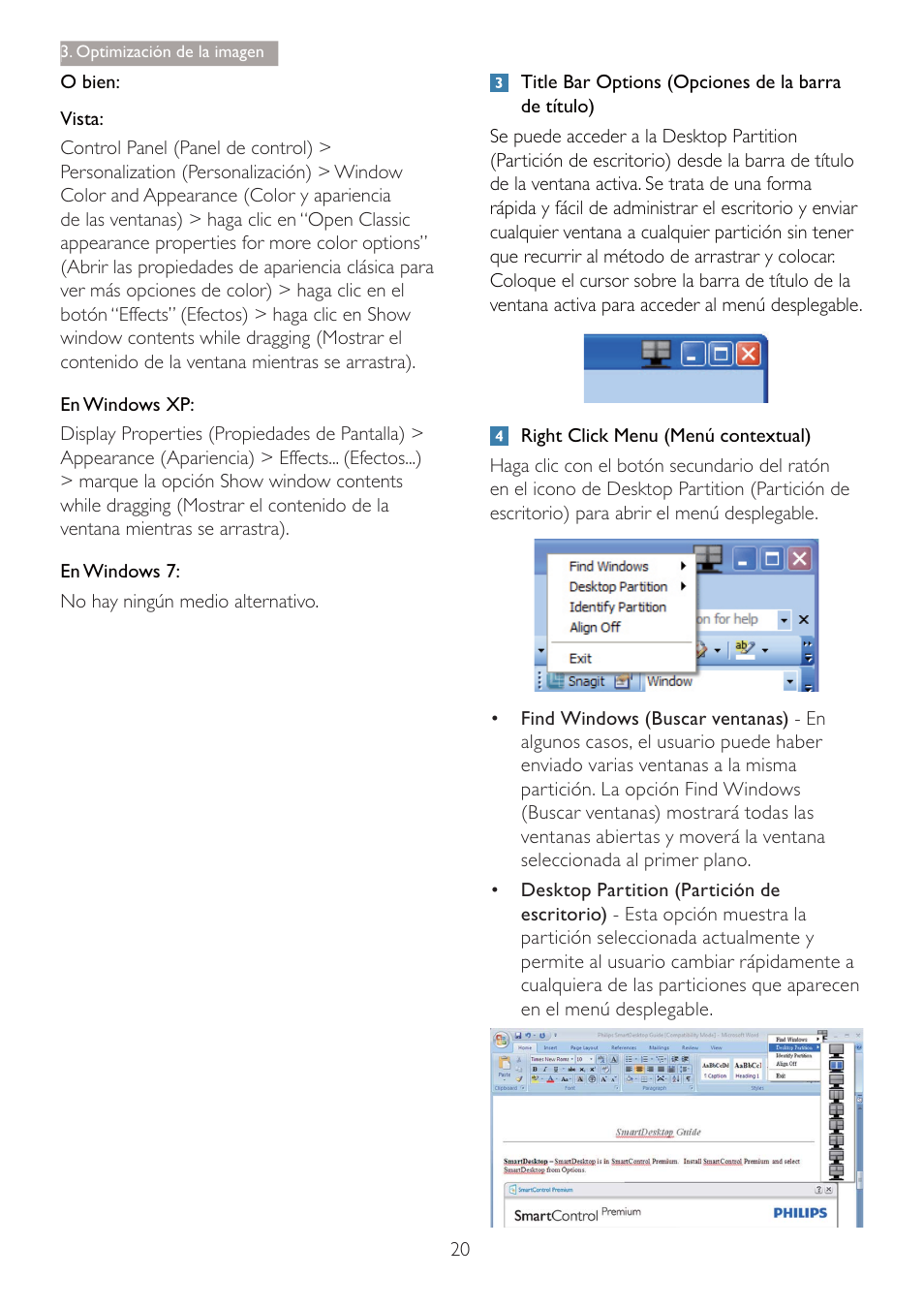 Philips 240B4 User Manual | Page 22 / 50