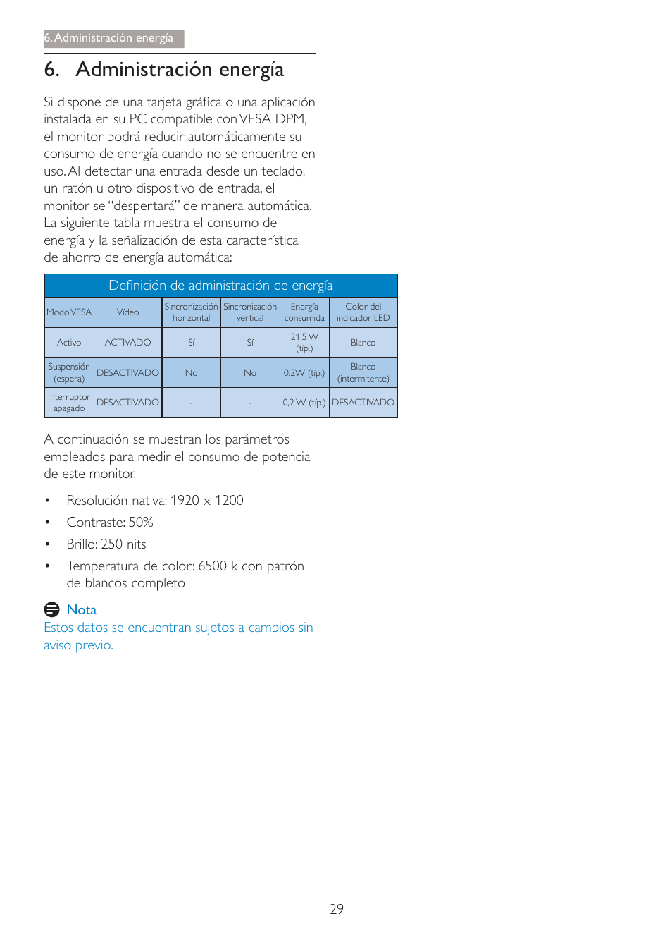 $gplqlvwudflyq hqhujtd | Philips 240B4 User Manual | Page 31 / 50
