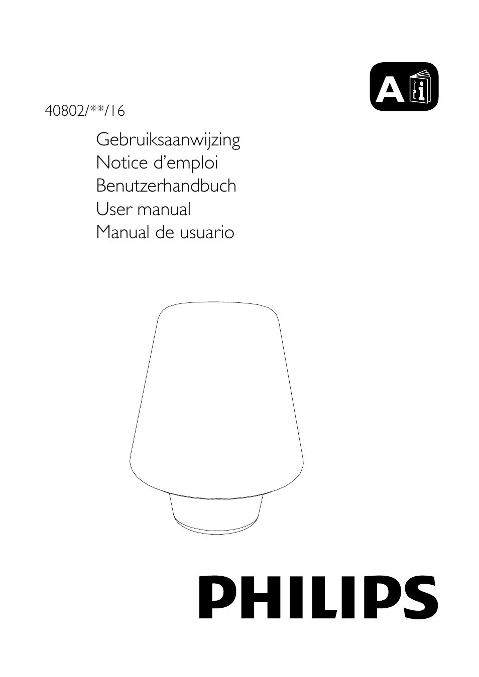 Philips Ecomoods Lámpara de mesa User Manual | 4 pages