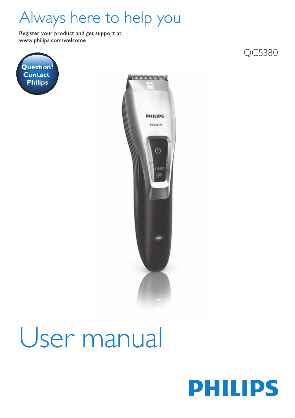 Philips HAIRCLIPPER Series 7000 cortapelos User Manual | 58 pages