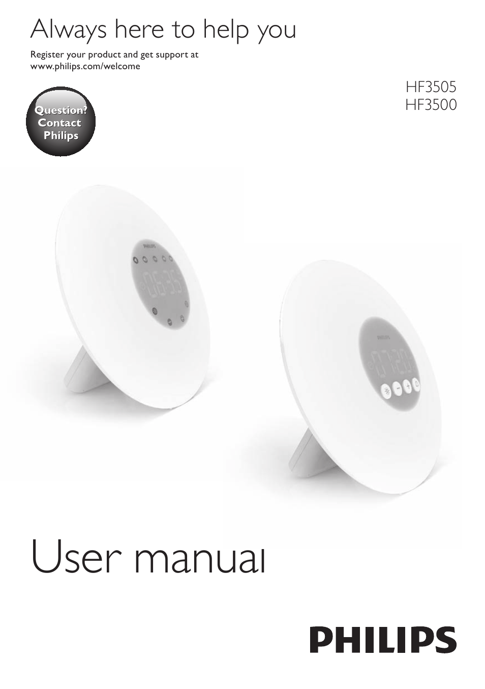 Philips Wake-up Light User Manual | 88 pages