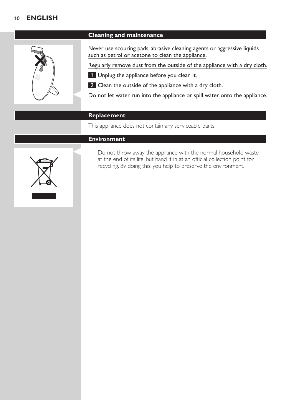 Philips Wake-up Light User Manual | Page 10 / 88