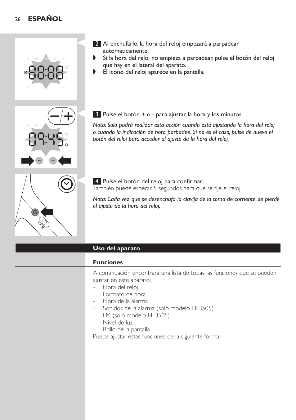 Philips Wake-up Light User Manual | Page 26 / 88