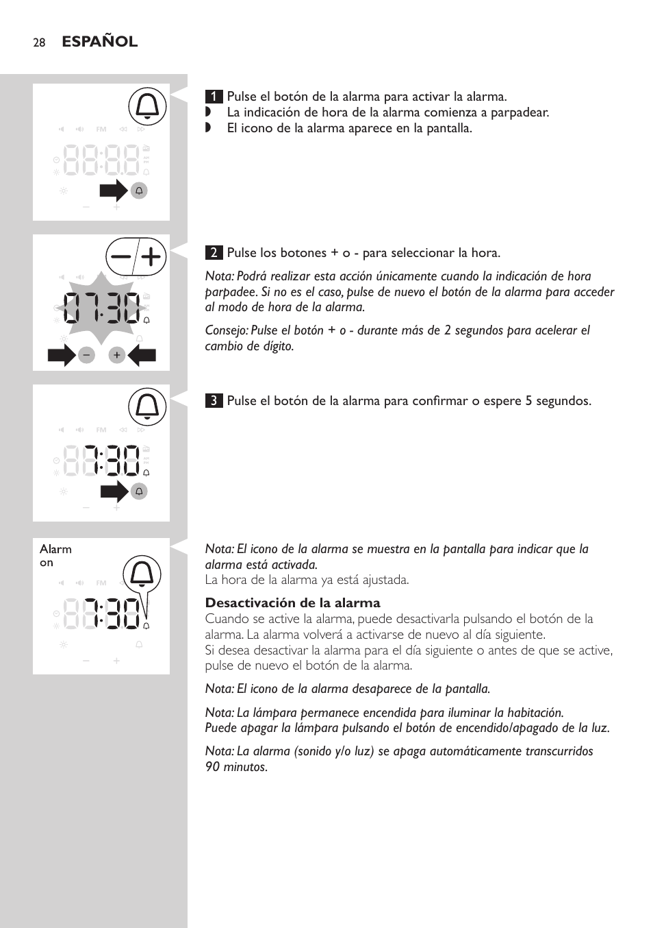 Philips Wake-up Light User Manual | Page 28 / 88