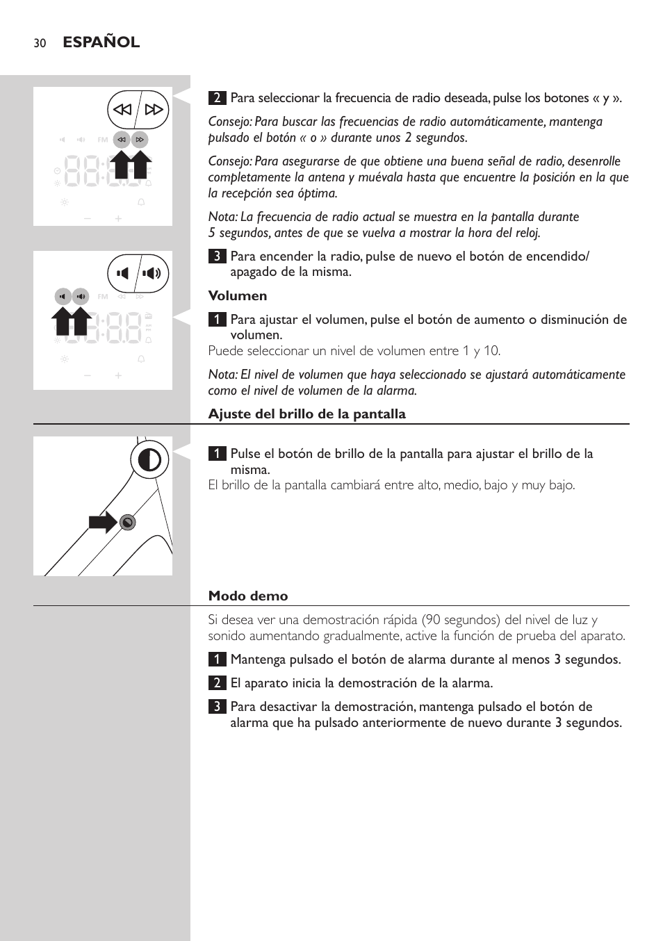 Philips Wake-up Light User Manual | Page 30 / 88