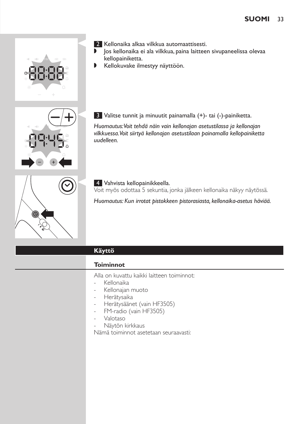 Philips Wake-up Light User Manual | Page 33 / 88