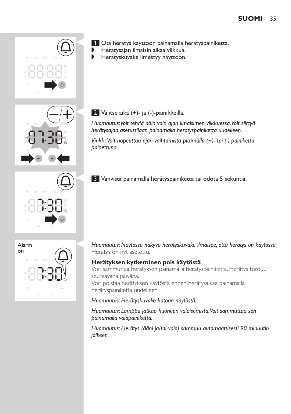 Philips Wake-up Light User Manual | Page 35 / 88