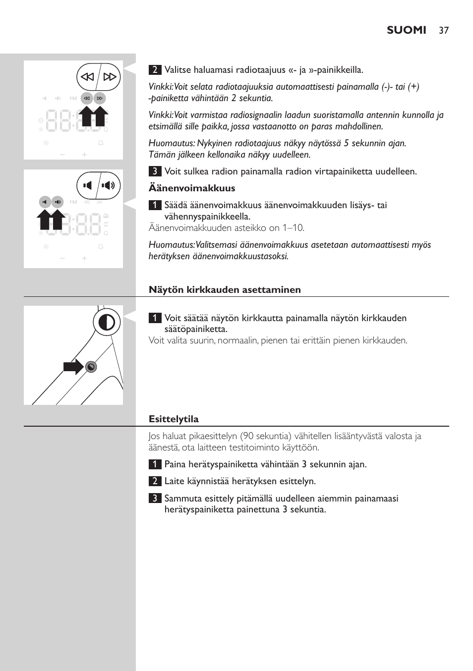 Philips Wake-up Light User Manual | Page 37 / 88