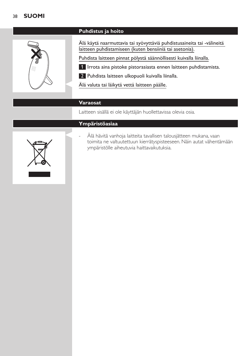 Philips Wake-up Light User Manual | Page 38 / 88