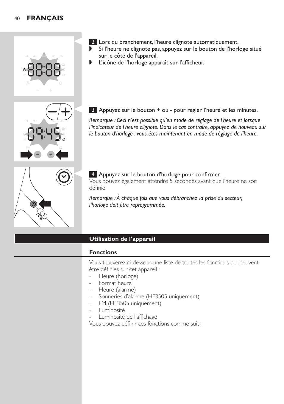 Philips Wake-up Light User Manual | Page 40 / 88