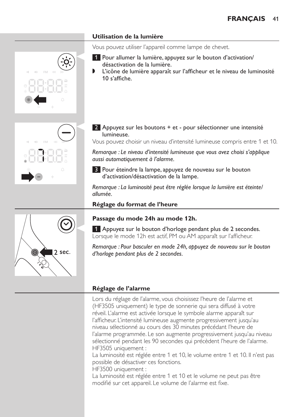 Philips Wake-up Light User Manual | Page 41 / 88