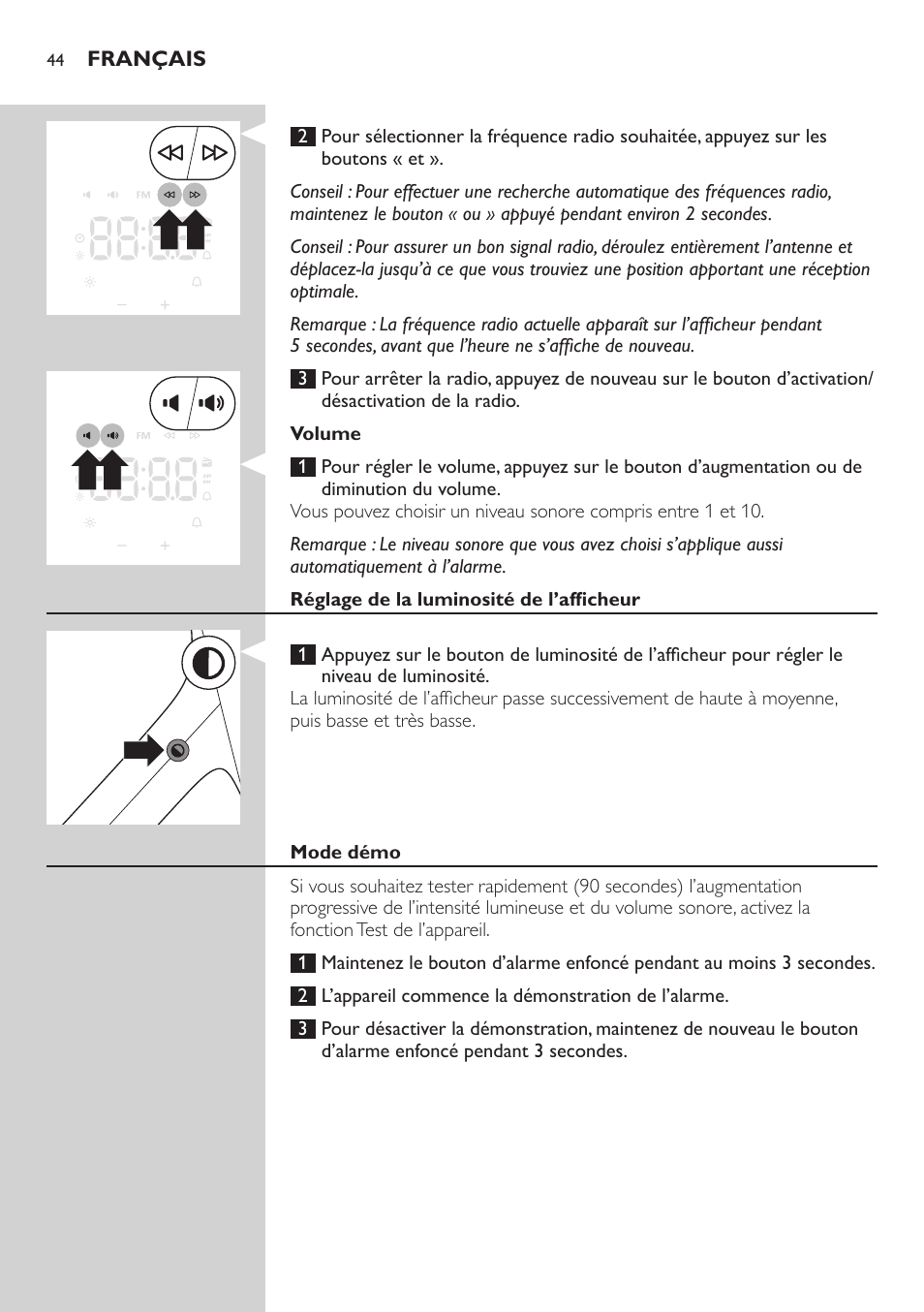 Philips Wake-up Light User Manual | Page 44 / 88