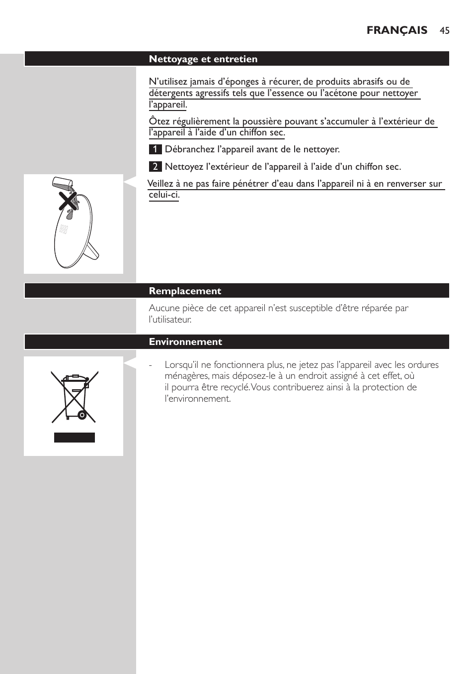 Philips Wake-up Light User Manual | Page 45 / 88