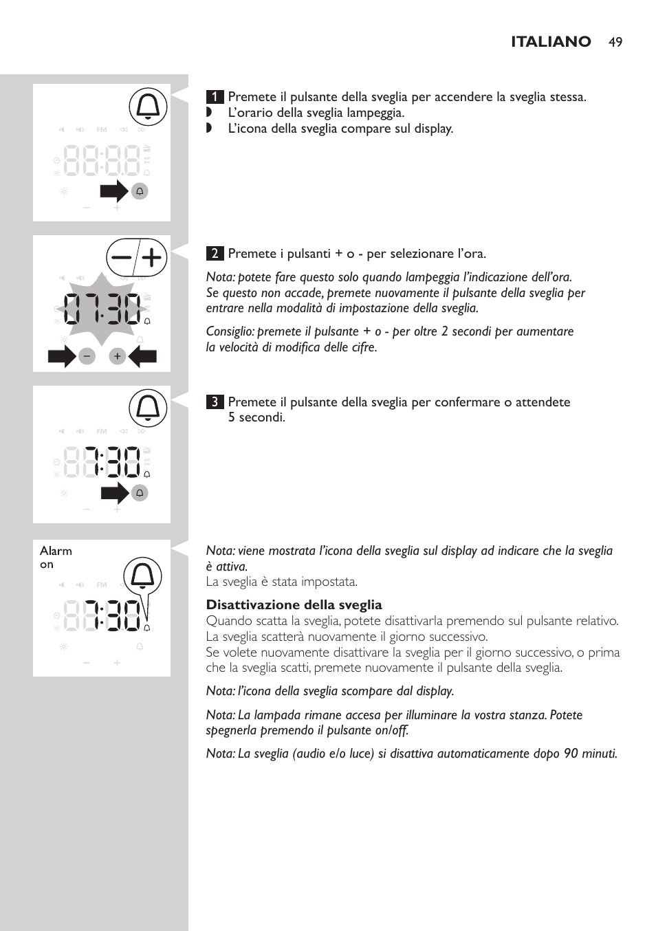 Philips Wake-up Light User Manual | Page 49 / 88