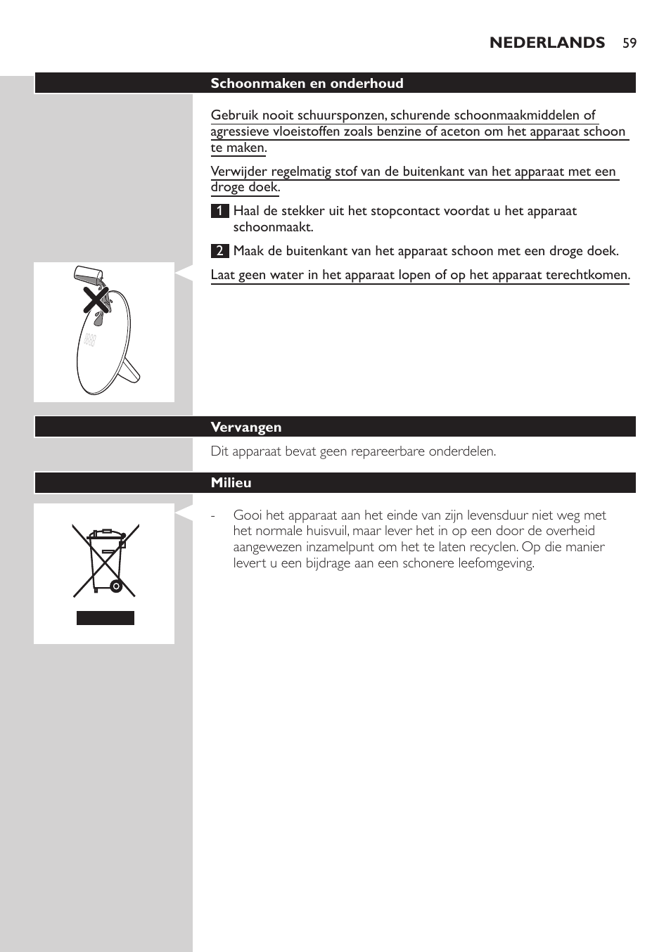 Philips Wake-up Light User Manual | Page 59 / 88