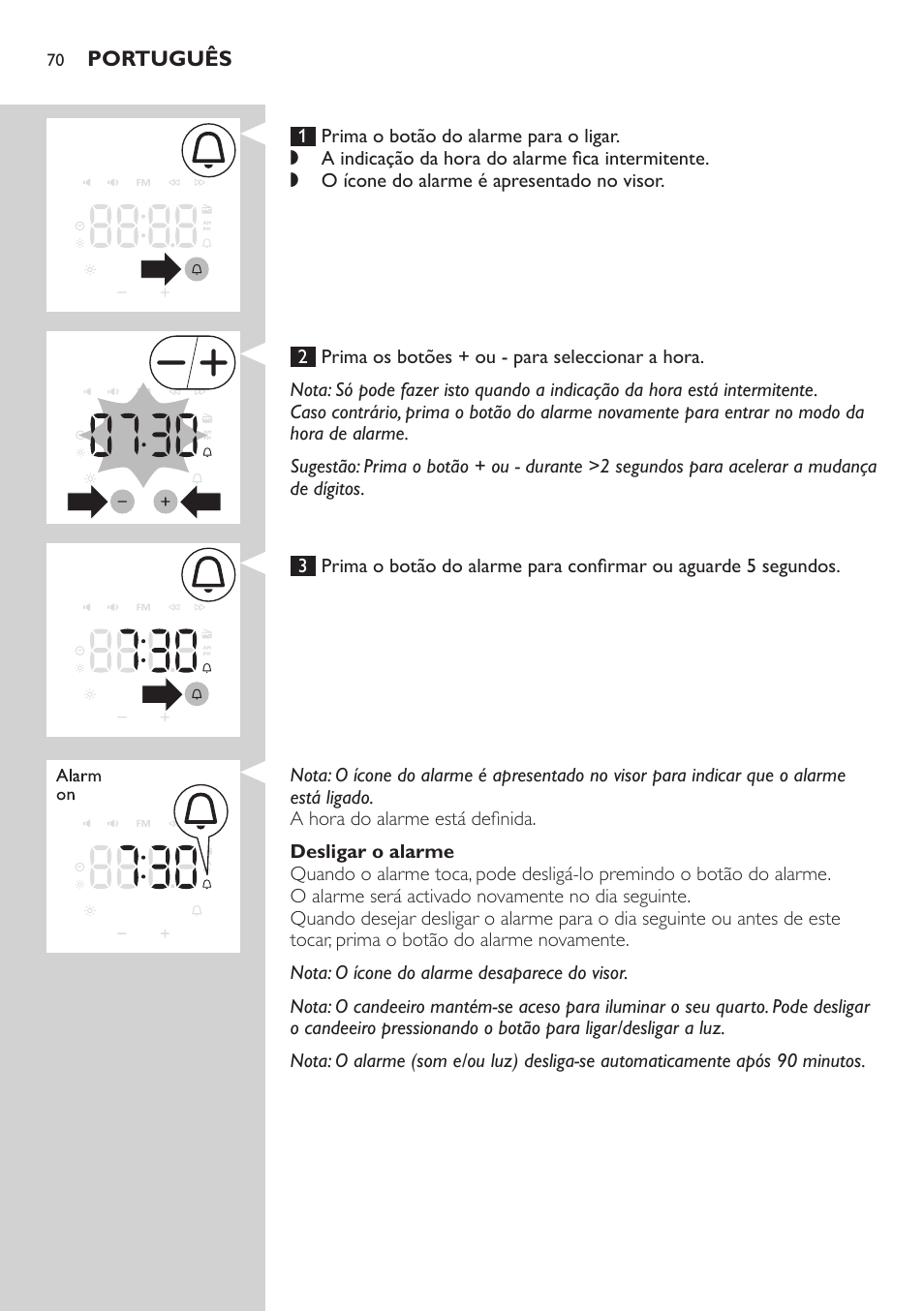 Philips Wake-up Light User Manual | Page 70 / 88