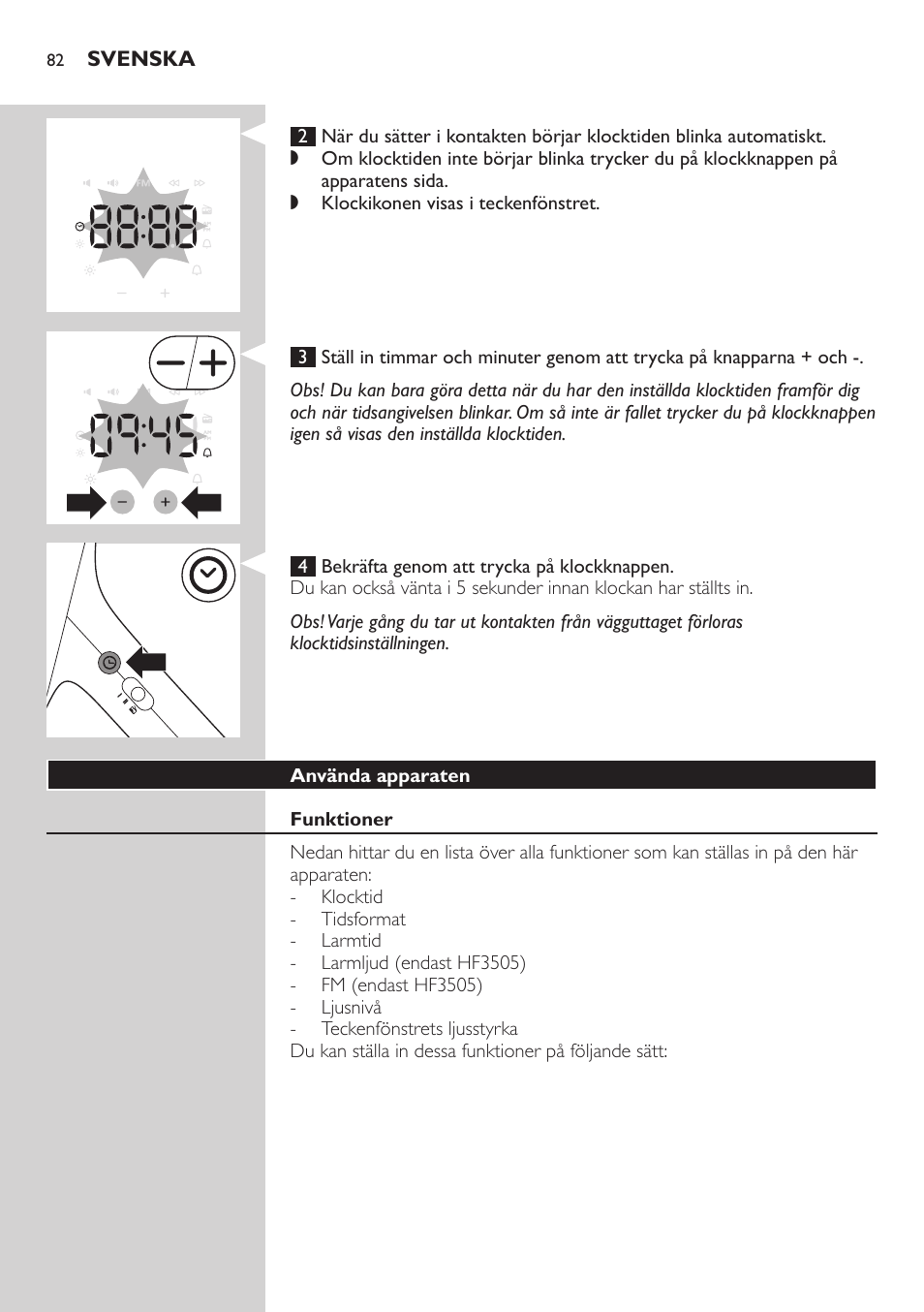 Philips Wake-up Light User Manual | Page 82 / 88