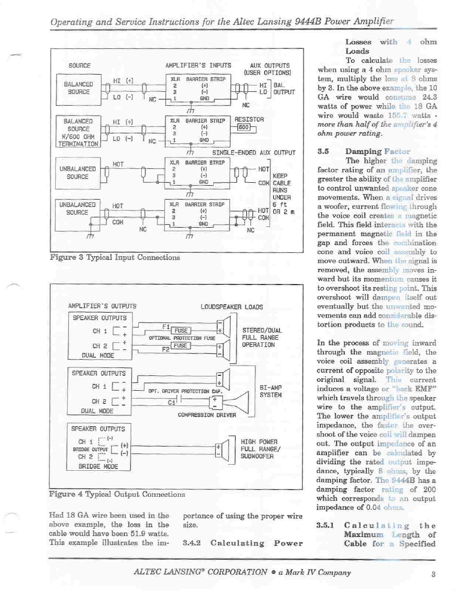 Altec Lansing 9444B User Manual | Page 5 / 12