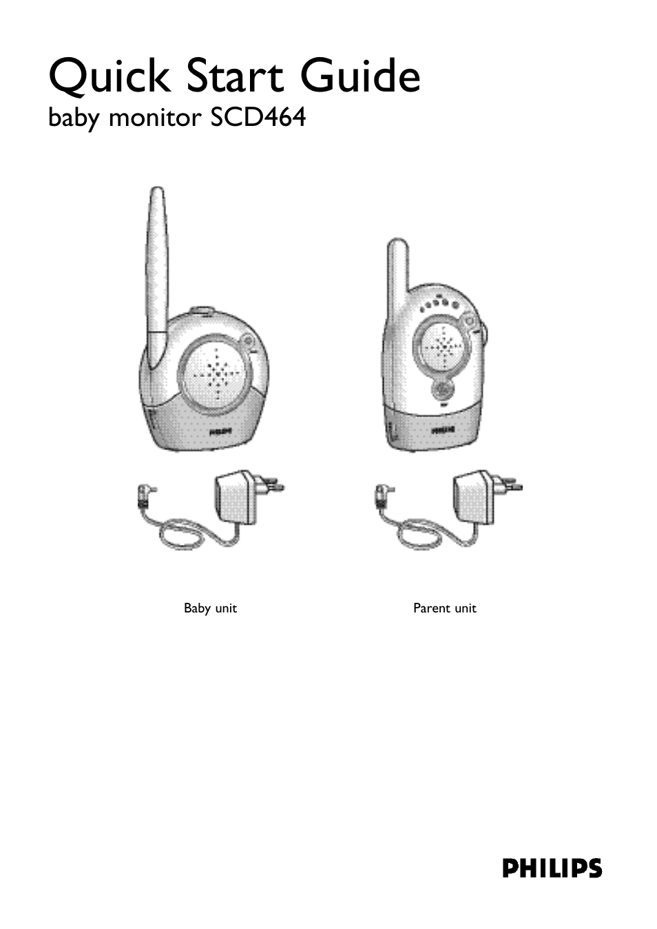 Quick start guide | Philips Vigilabebés User Manual | Page 2 / 4