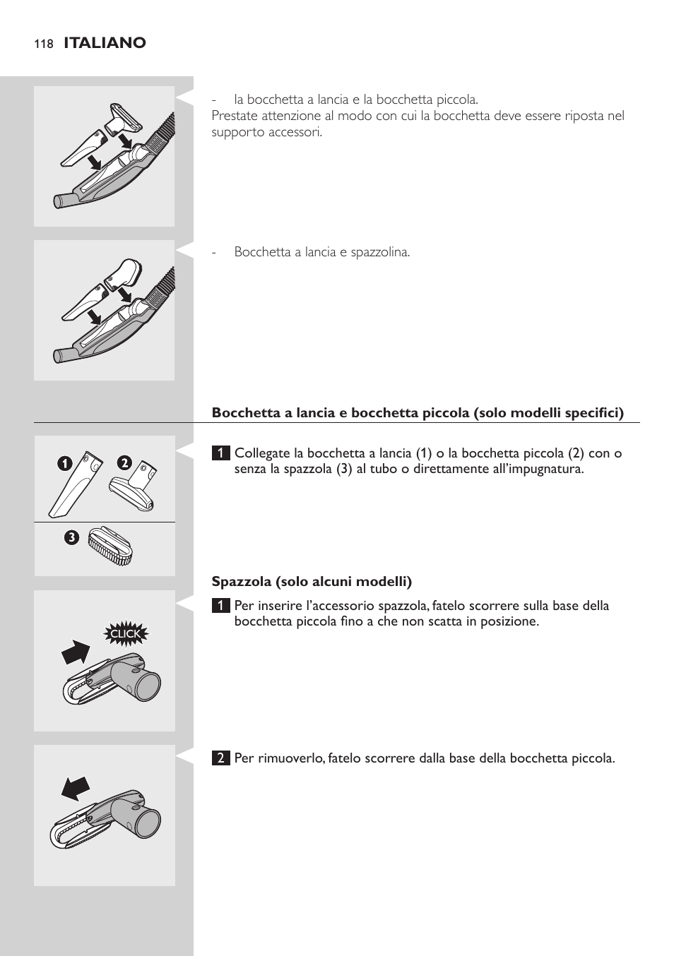 Philips EasyClean Aspirador sin bolsa User Manual | Page 118 / 230
