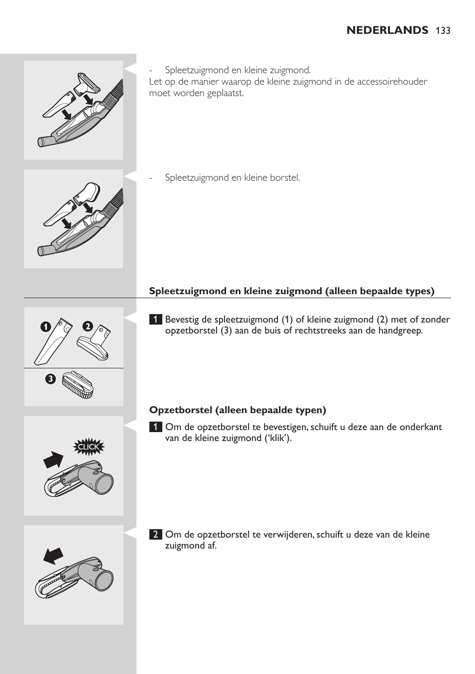 Philips EasyClean Aspirador sin bolsa User Manual | Page 133 / 230