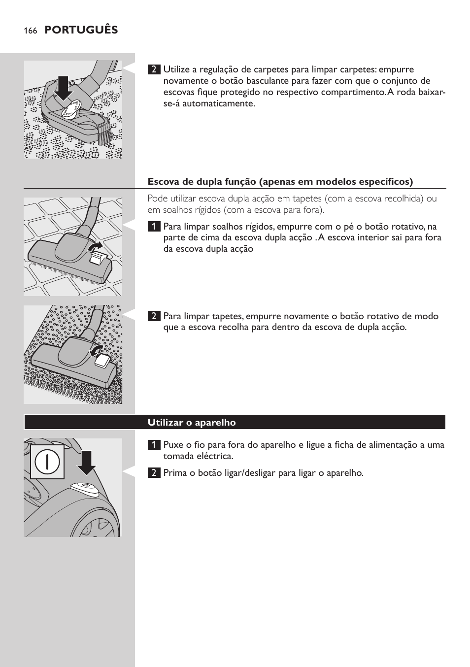 Philips EasyClean Aspirador sin bolsa User Manual | Page 166 / 230