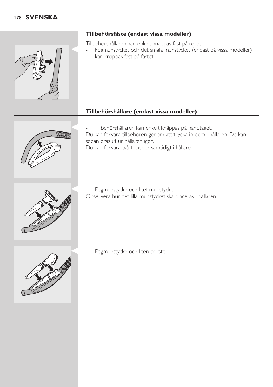 Philips EasyClean Aspirador sin bolsa User Manual | Page 178 / 230