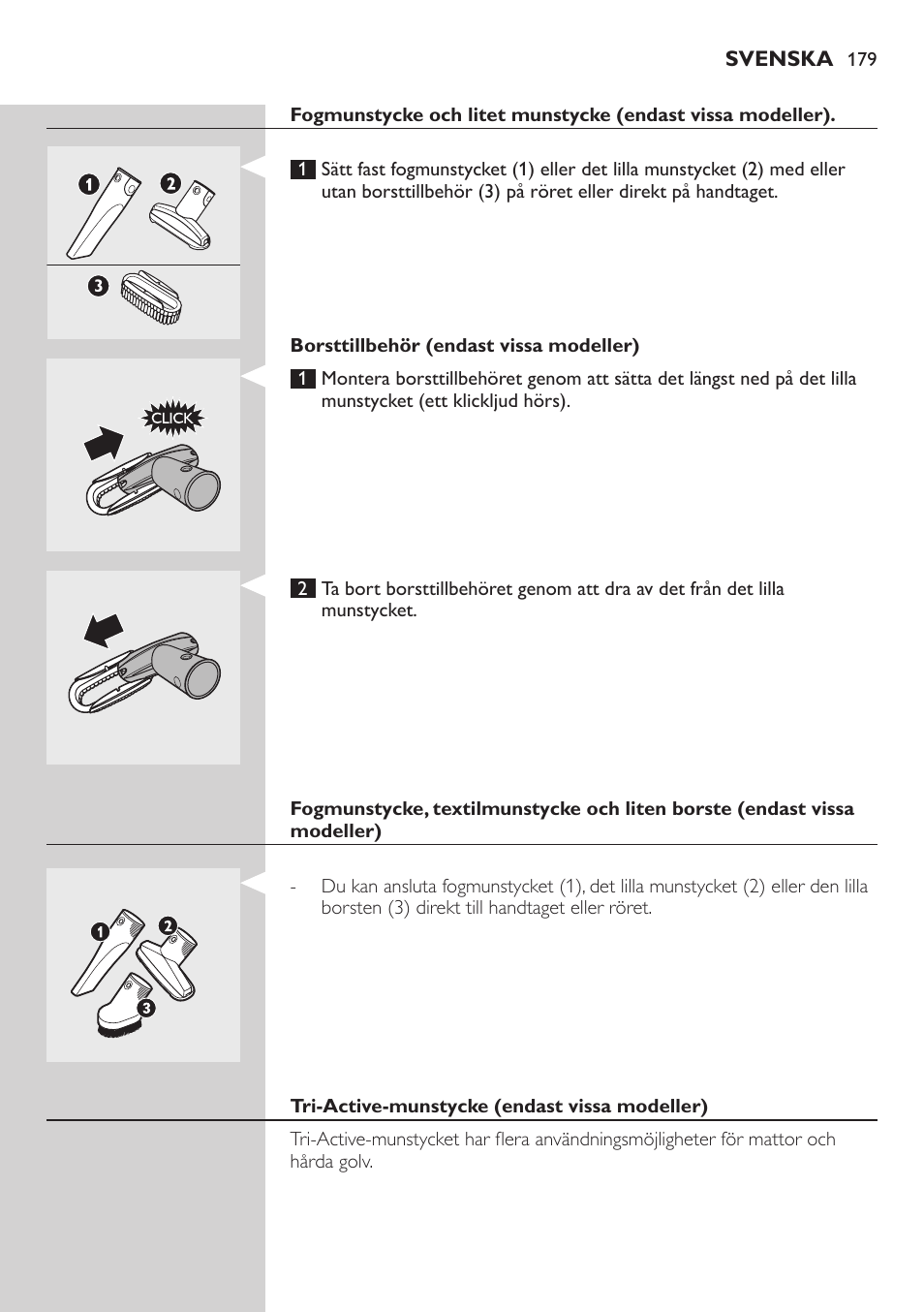 Philips EasyClean Aspirador sin bolsa User Manual | Page 179 / 230