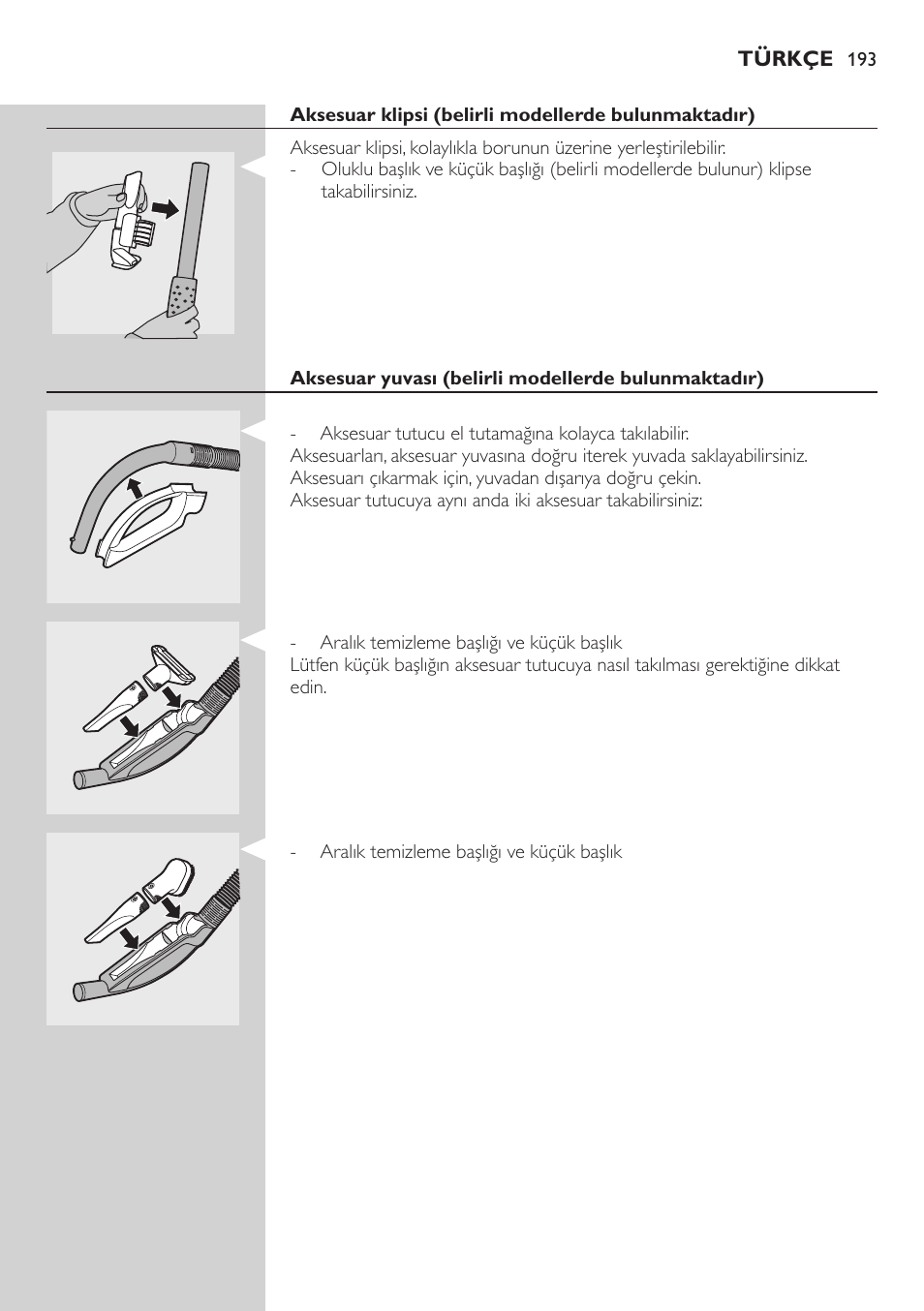 Philips EasyClean Aspirador sin bolsa User Manual | Page 193 / 230