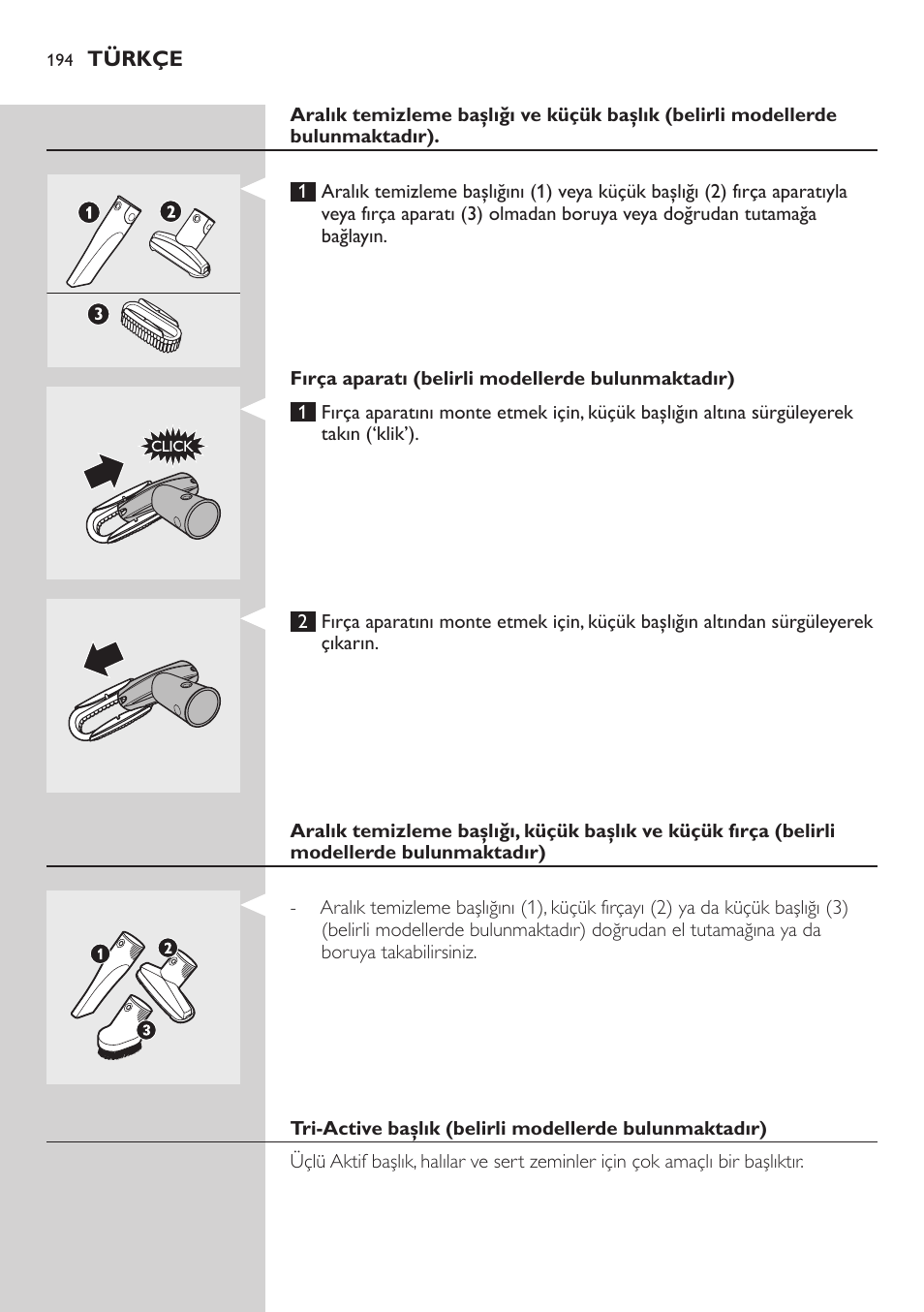 Philips EasyClean Aspirador sin bolsa User Manual | Page 194 / 230