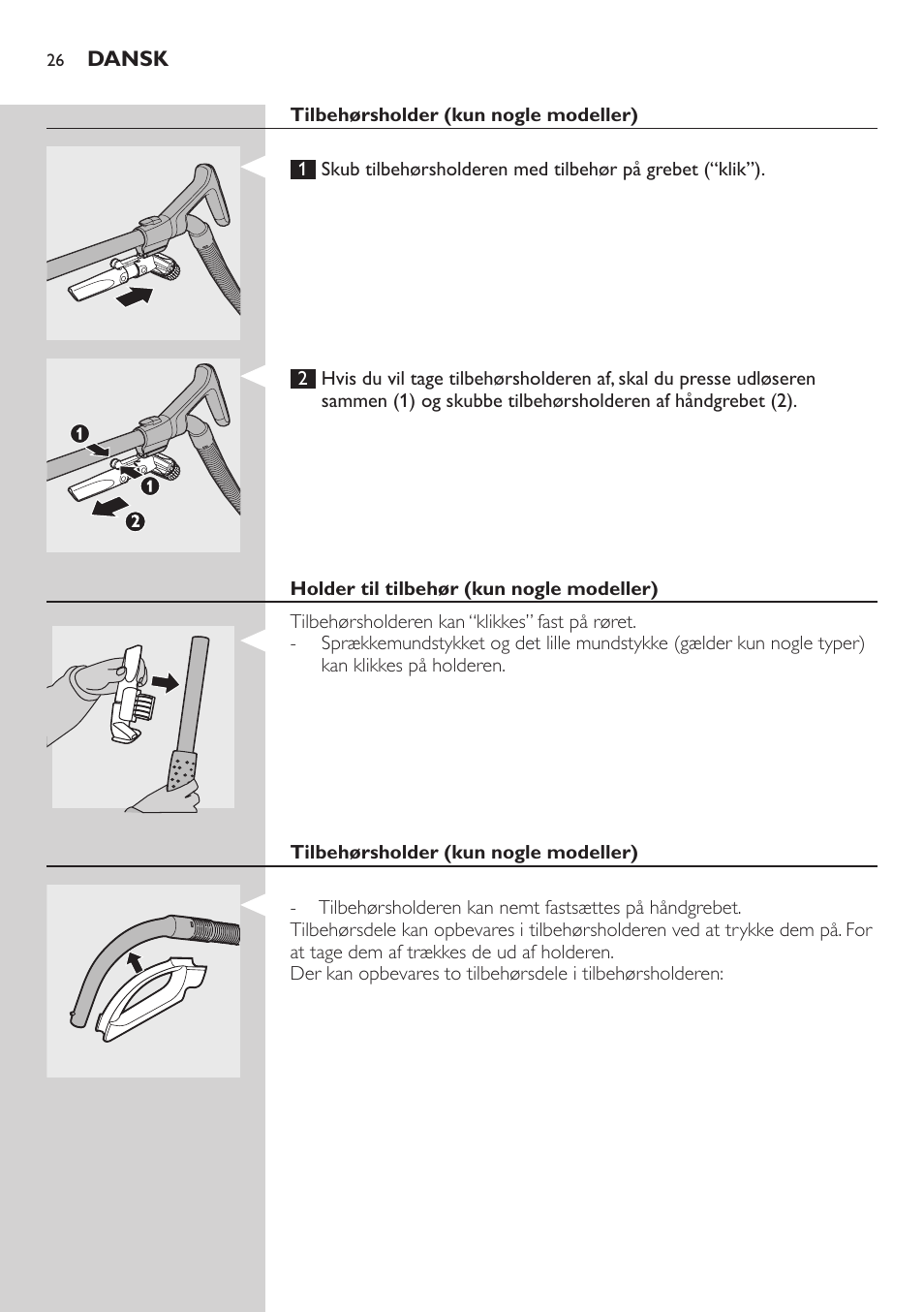 Philips EasyClean Aspirador sin bolsa User Manual | Page 26 / 230
