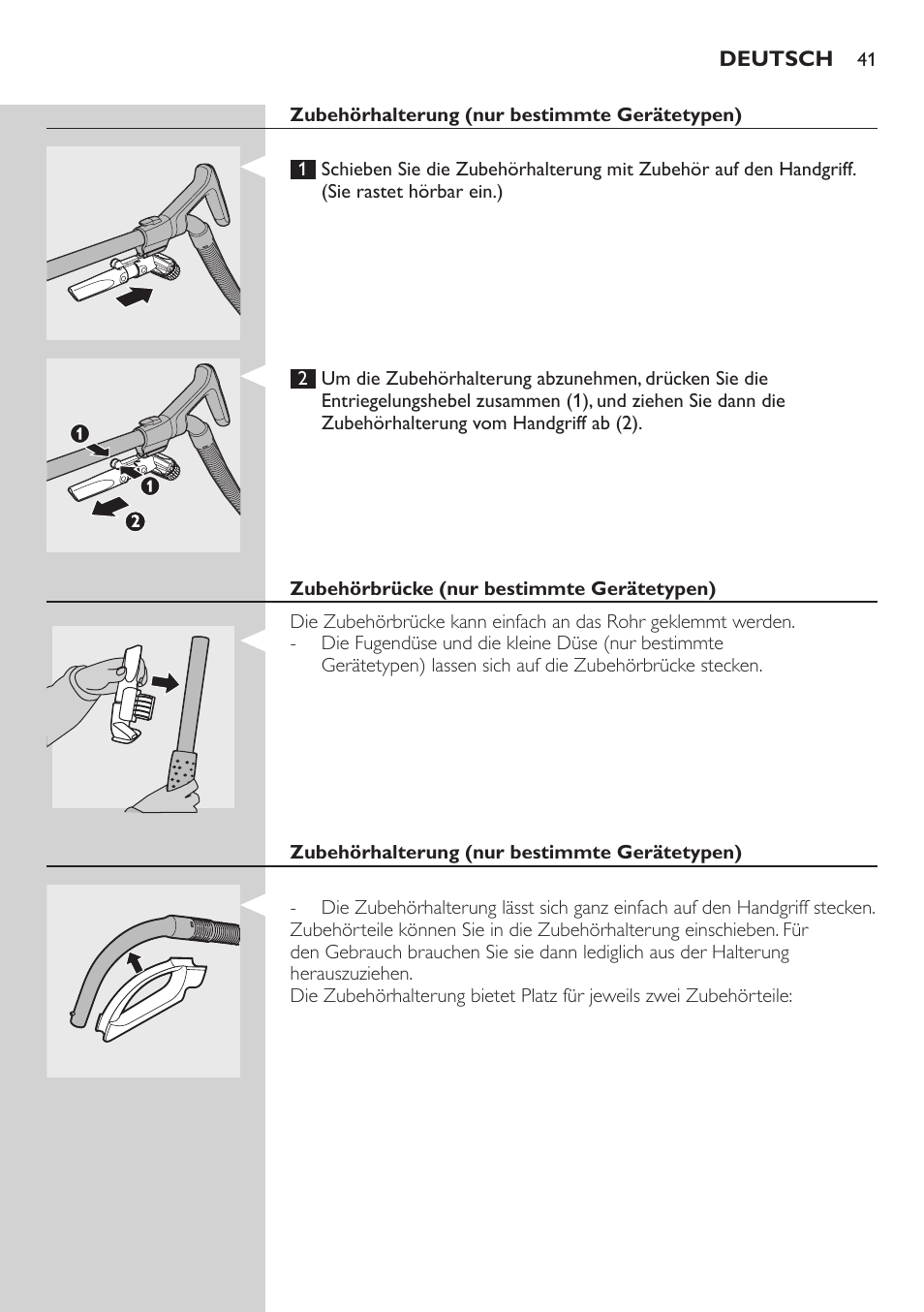 Philips EasyClean Aspirador sin bolsa User Manual | Page 41 / 230