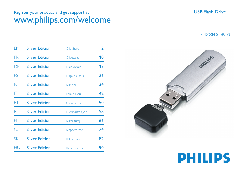 Philips FMXXFD00B/00 User Manual | 98 pages