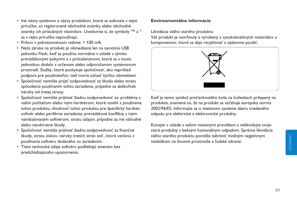 Philips FMXXFD00B/00 User Manual | Page 84 / 98