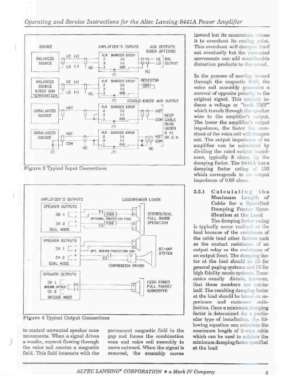 Altec Lansing 9441A User Manual | Page 5 / 20