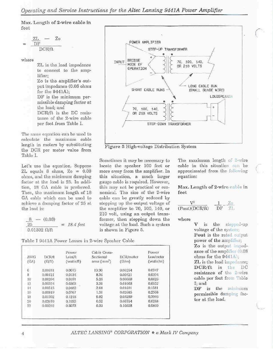 Altec Lansing 9441A User Manual | Page 6 / 20