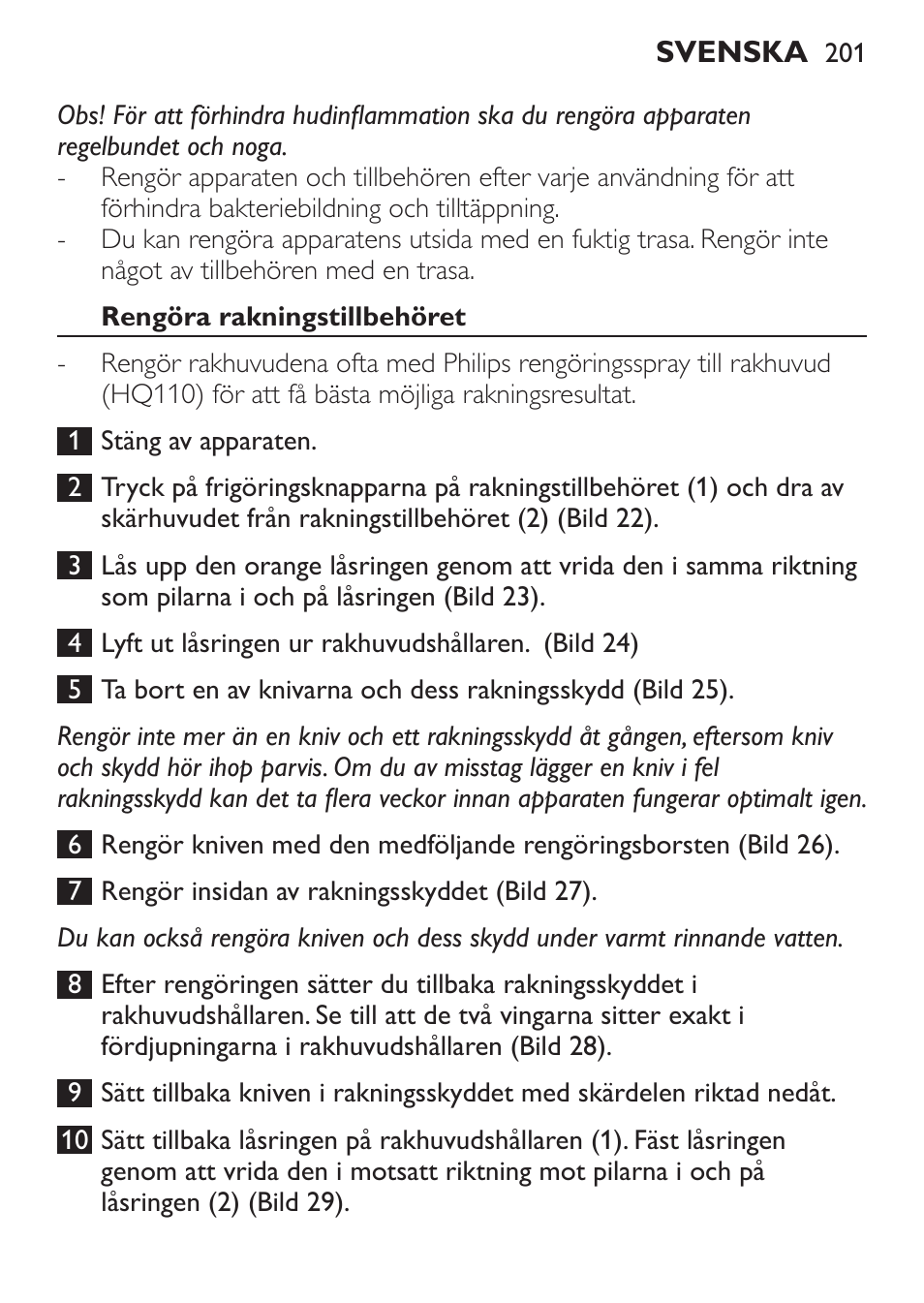 Philips Click&Style afeitado y arreglo personal User Manual | Page 201 / 228
