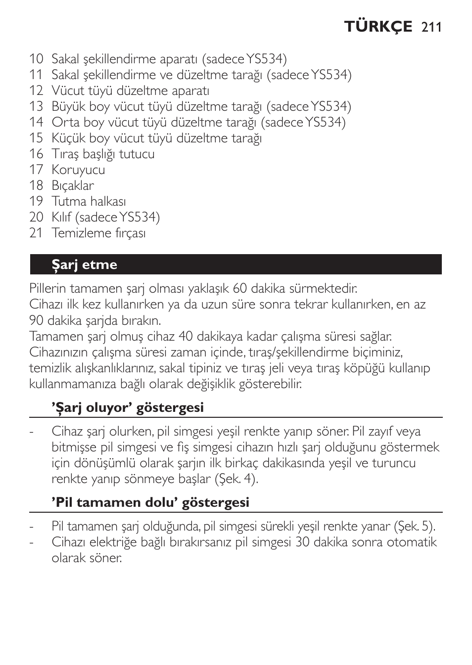 Philips Click&Style afeitado y arreglo personal User Manual | Page 211 / 228