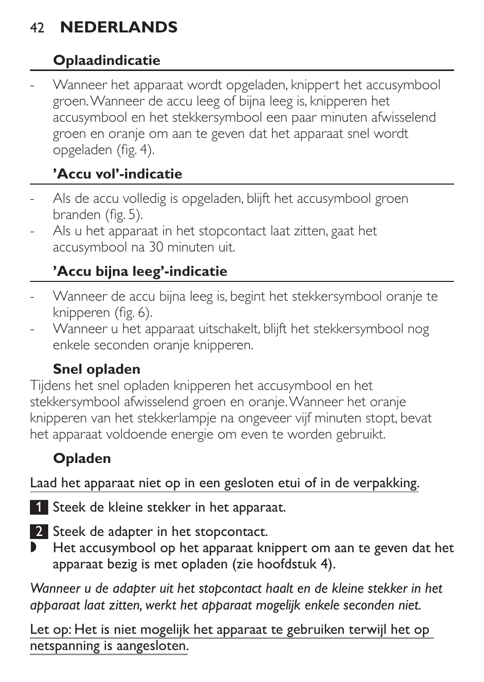 Philips Click&Style afeitado y arreglo personal User Manual | Page 42 / 228